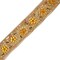 1 Yard Sequins Embroidered Floral Indian Trim Decorative Ribbon for Crafts 1 Inch Width